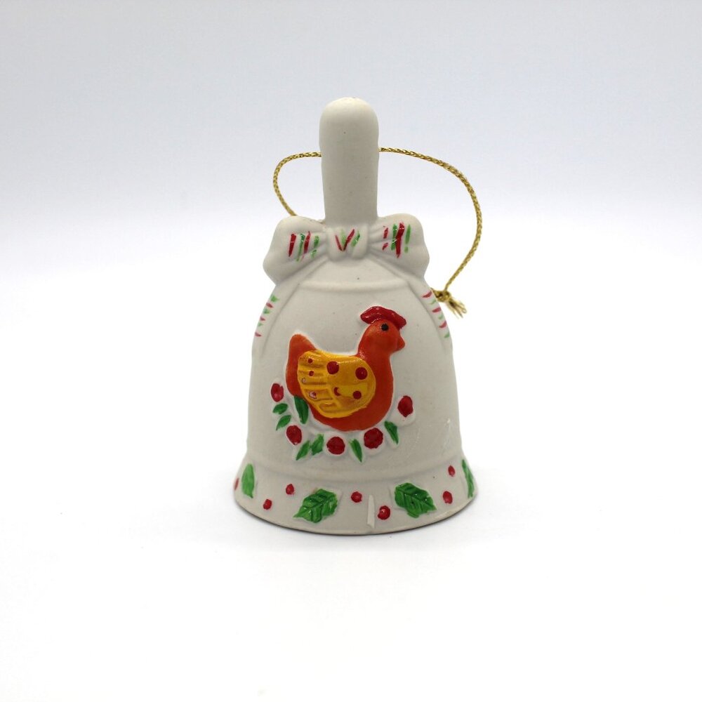 Vintage JCPenney 12 days of Christmas 3 French Hens Ornament Bell Replacement